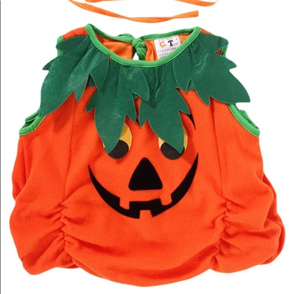 Pumpkin Costume for Toddler Halloween Cosplay - Picture 3 of 7